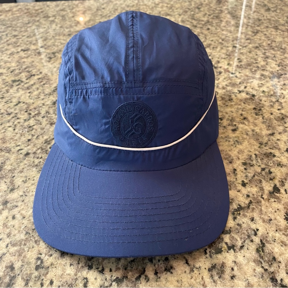Adidas Roland Garros Tennis Hat/Cap Blue Strap Back Adj